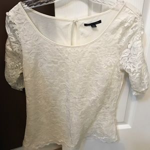 American eagle lace crop top