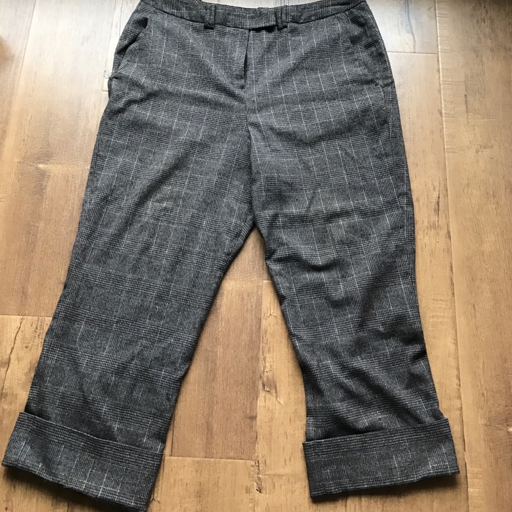 Larry Levine crop work pant