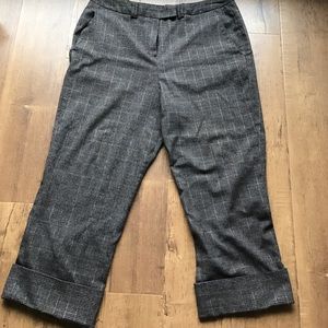 Larry Levine crop work pant