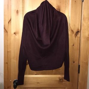 Burgundy lululemon multi-way sweater