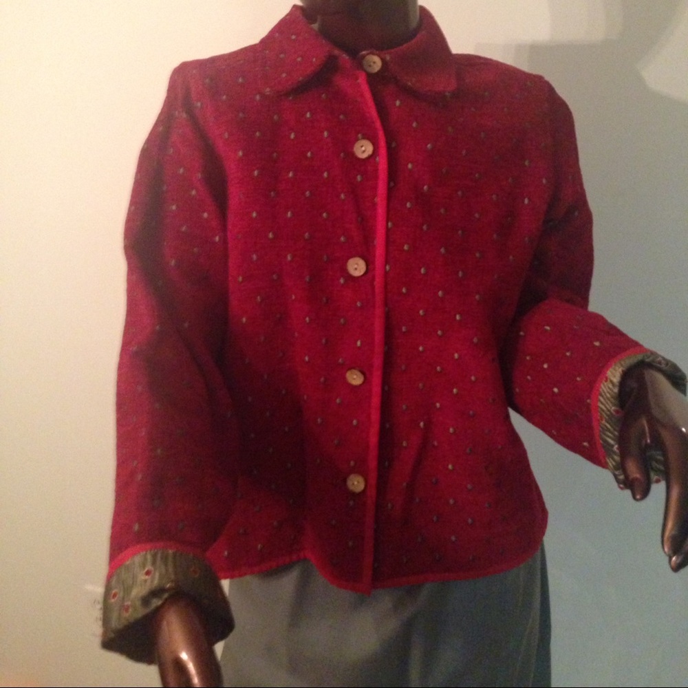 Red Reversible Jacket - image 1