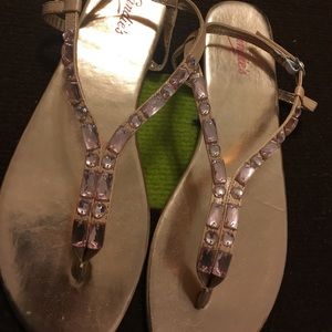 Rose gold sandals😱‼️
