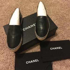 ❌SOLD❌💯 Authentic Chanel Espadrilles Sz 37
