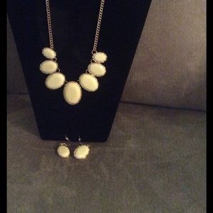 Necklace and earrings
