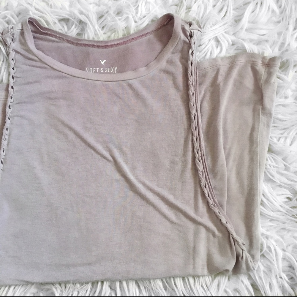 Violet muscle tank