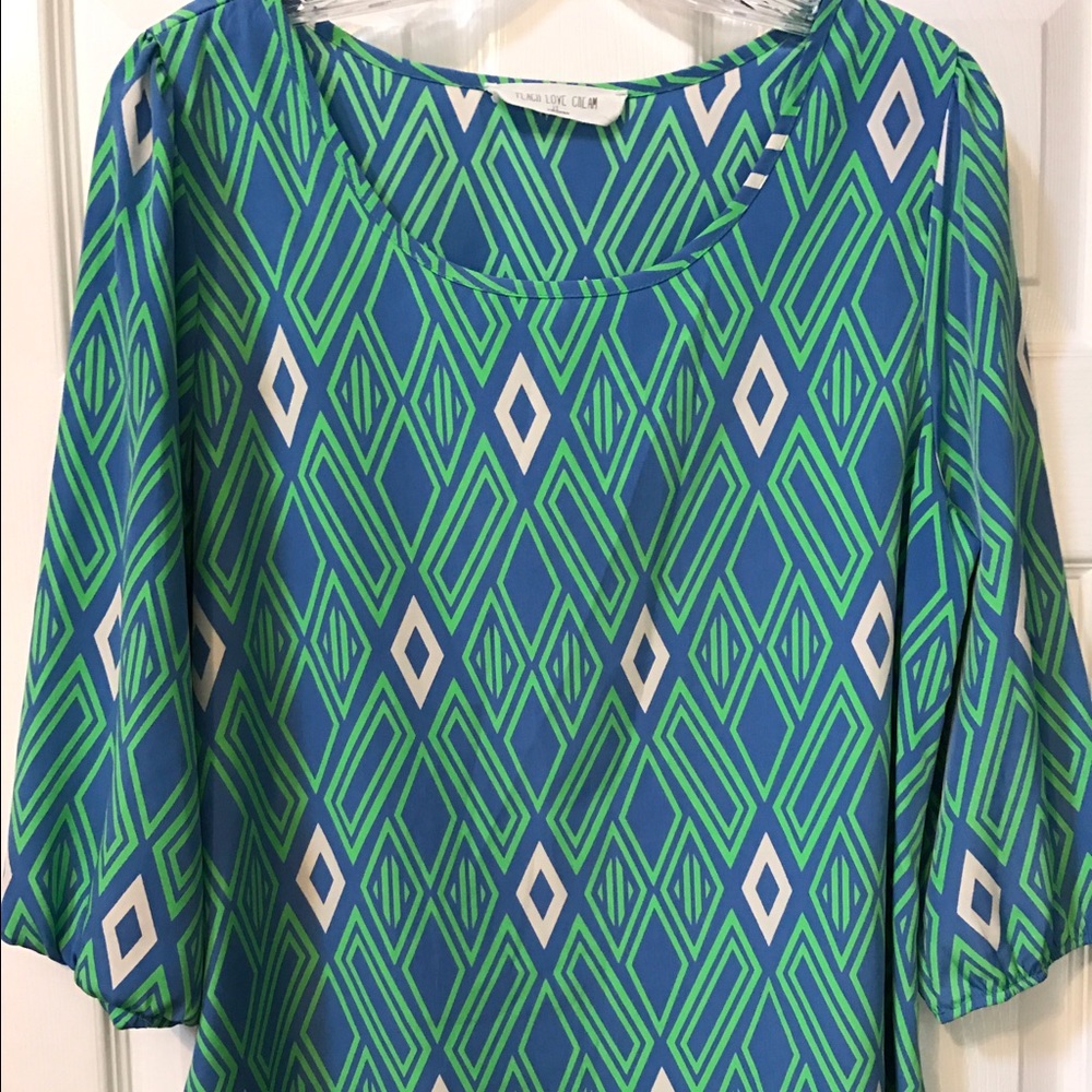 Peach Love California boutique top