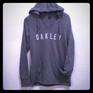 Excellent Oakley Gray Hoodie
