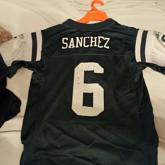 REEBOK JETS Jersey  Sanchez - Picture 2 of 2