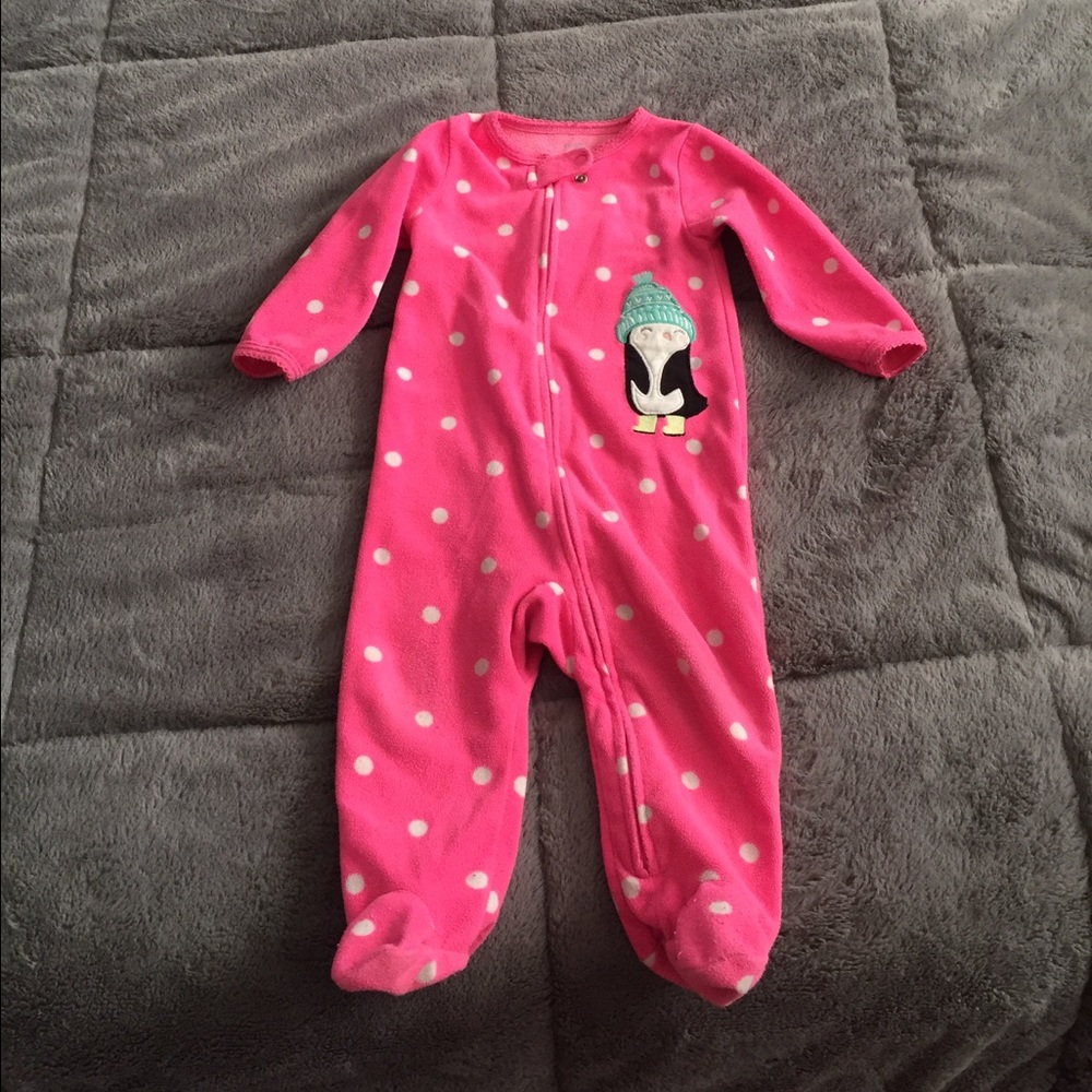 5 for $25! Baby Girl Jammies!