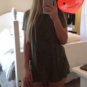 Olive Green Loose shirt