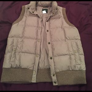 J crew puffer vest