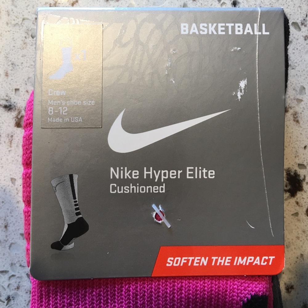 Nike Hyper Elite with BC logo Crew Socks. - Picture 4 of 4