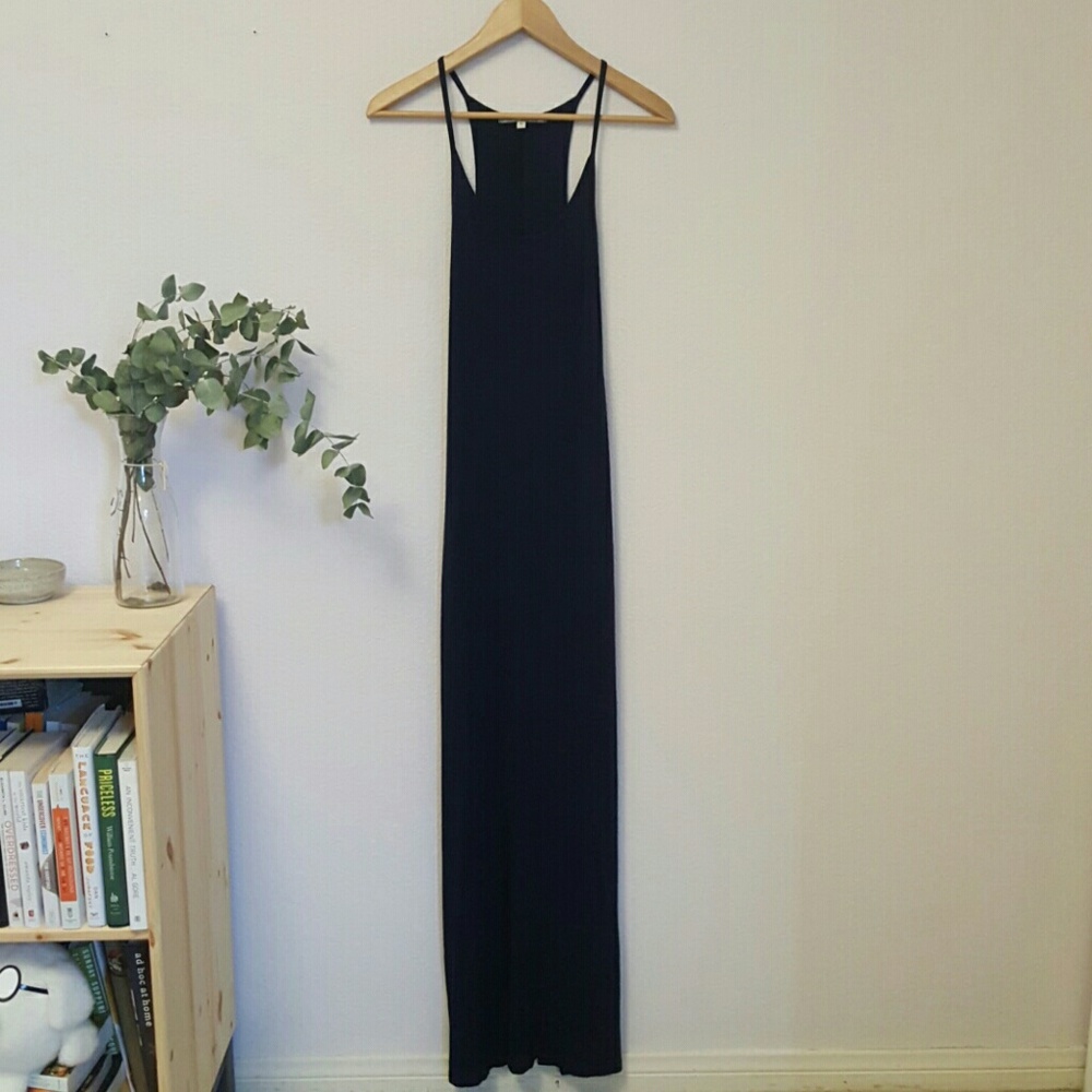 Navy Blue Maxi Dress