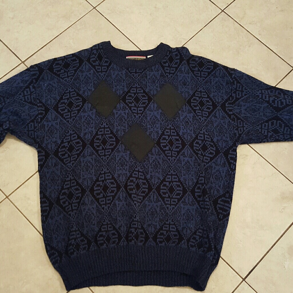 Vtg 80s Sergio valente sweater sz.xxl