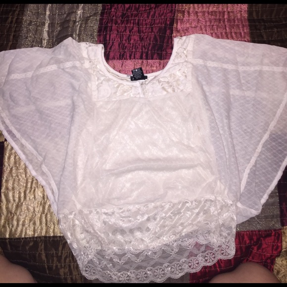 TWO flowy lace shirts:))) - Picture 2 of 3