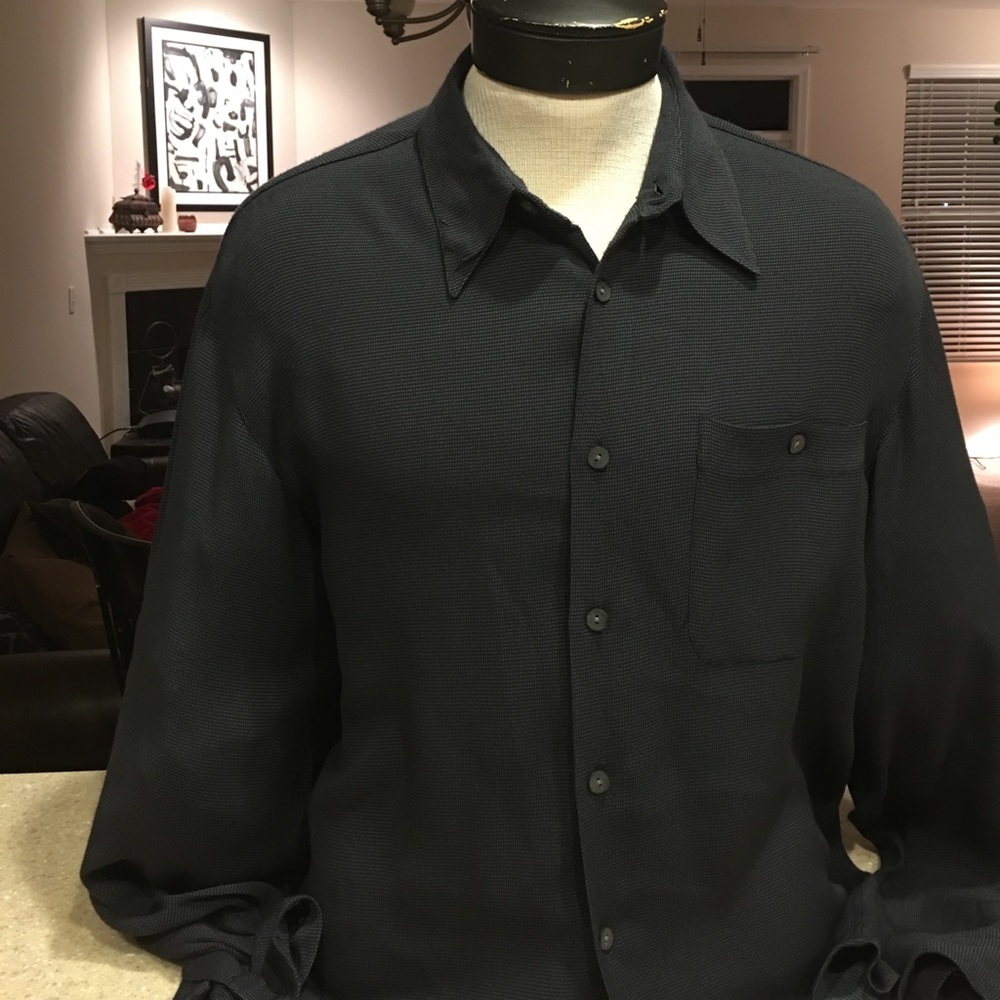 Longsleeve Barry Bricken shirt navy large