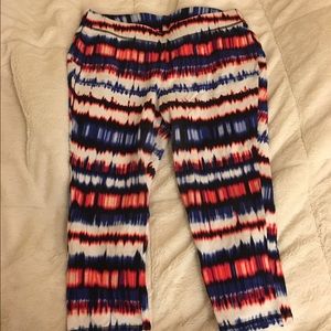 Live active 14/16 tie dye Capri leggings