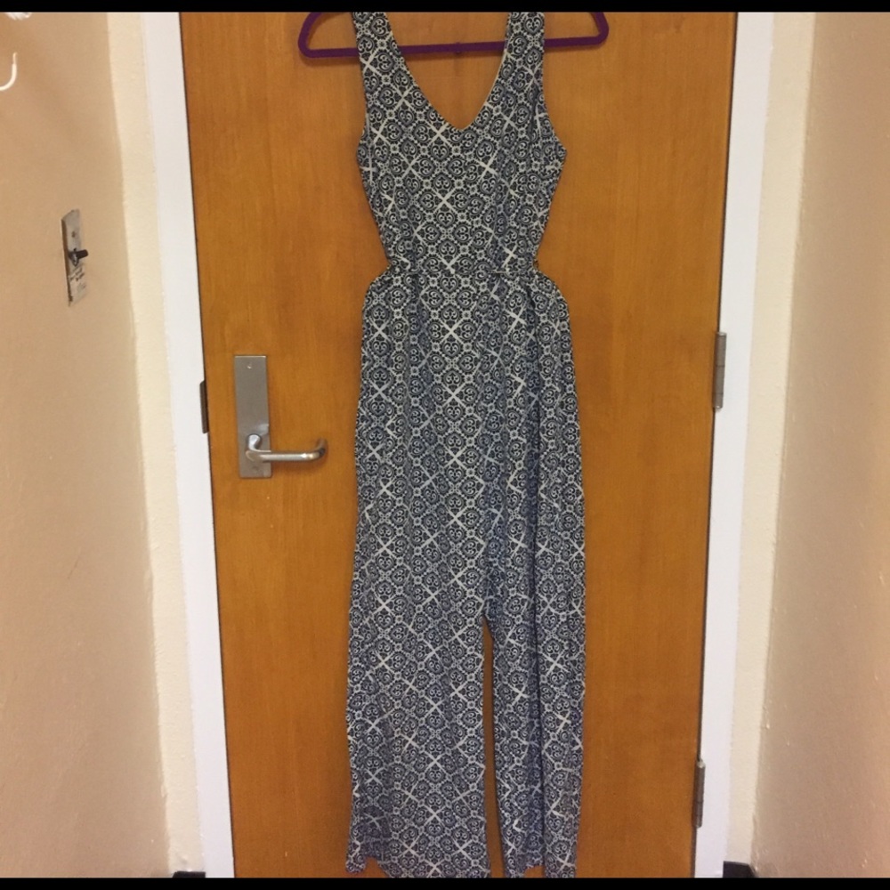 Patterned Jumpsuit/Romper