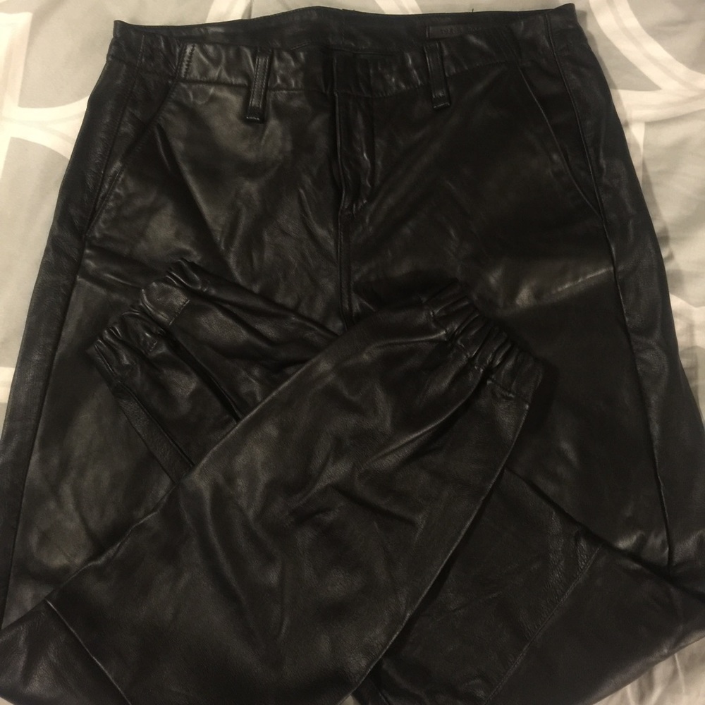 Rag & bone leather pants size 26