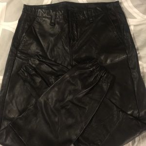 Rag & bone leather pants size 26