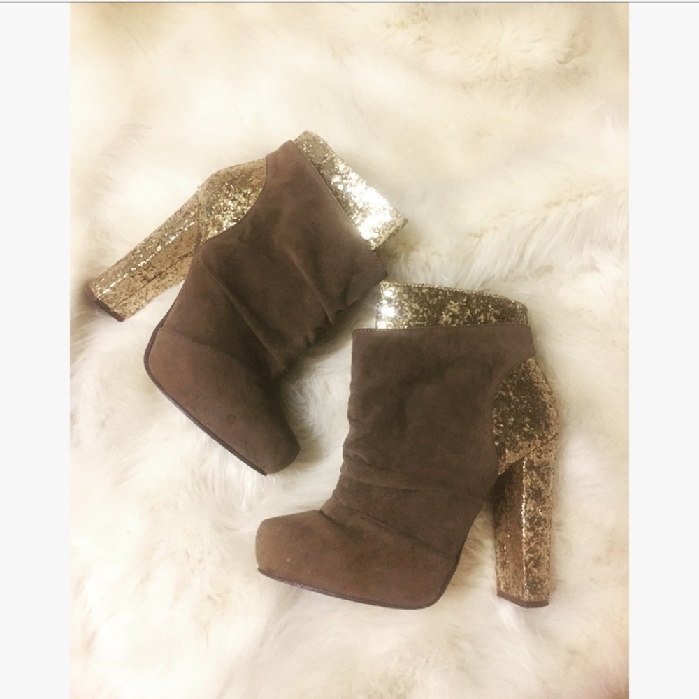 Glam Gold Booties✨✨