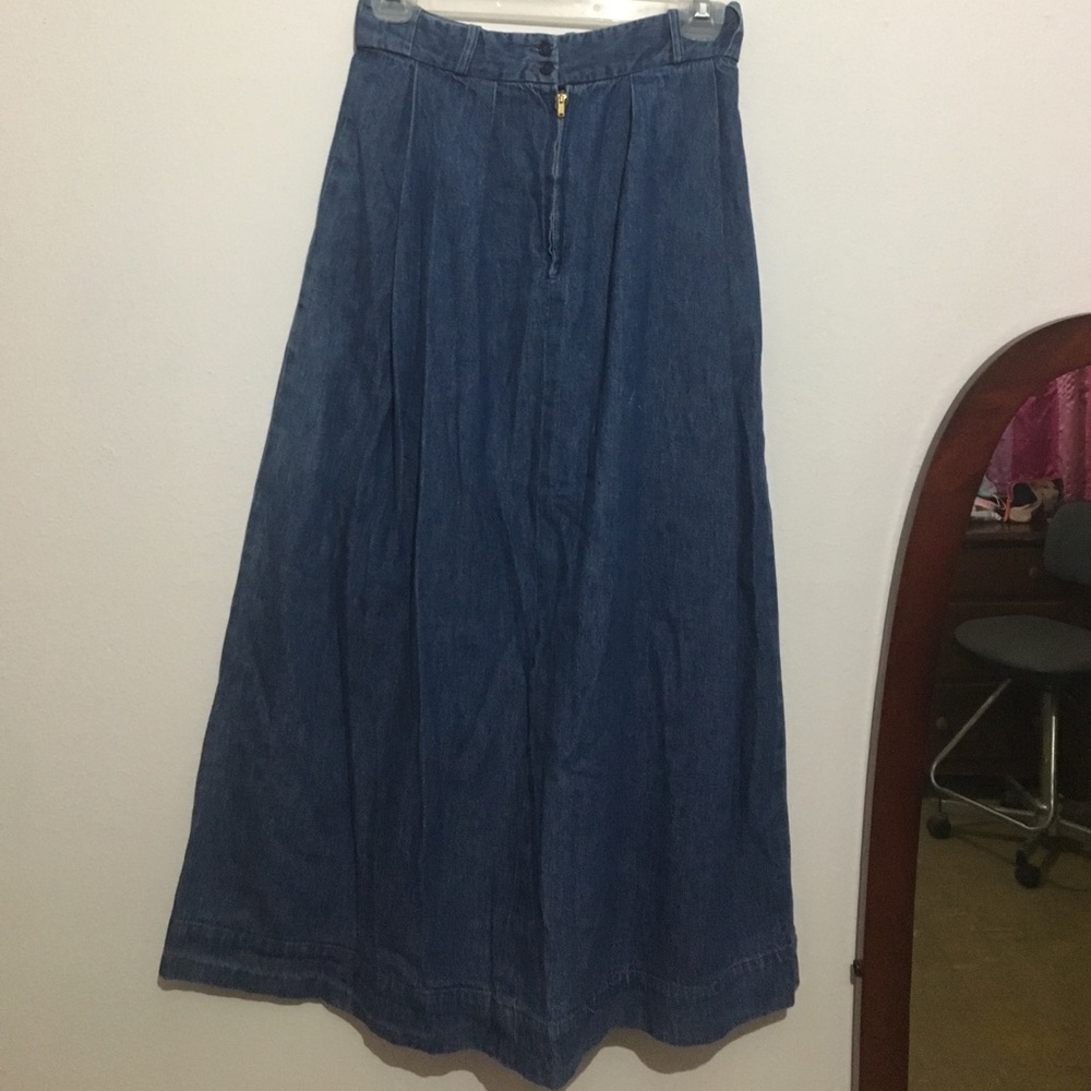Ralph Lauren Denim Maxi Skirt