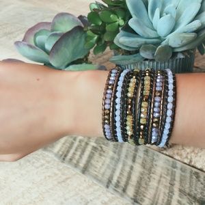 Handmade wrap bracelets