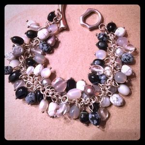 Genuine stone bracelet