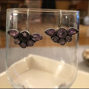 💥FLASH SALE💥Sterling silver & amethyst earrings