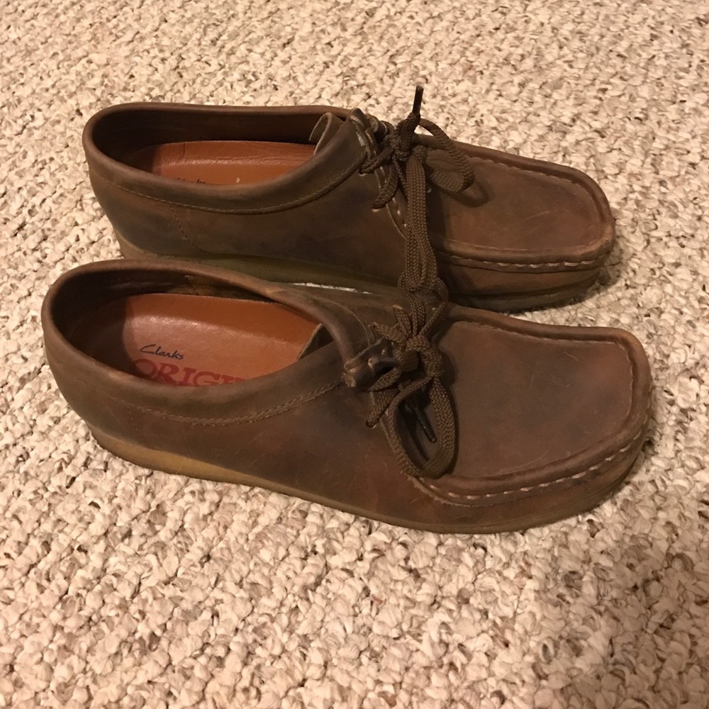Clarks original wallabees