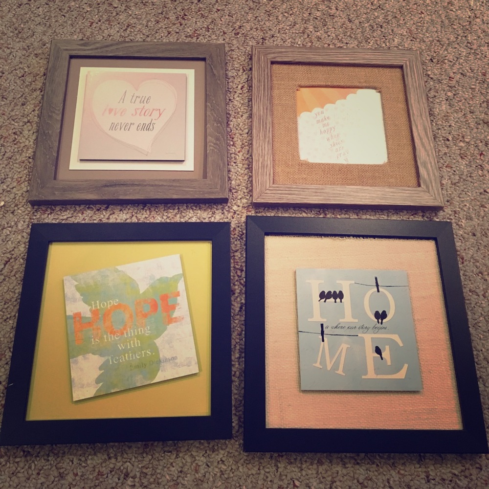 Wall decor bundle