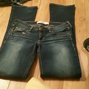 Hollister brand new never worn flare jeans