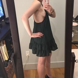 Free people intimately raven slip dress in green