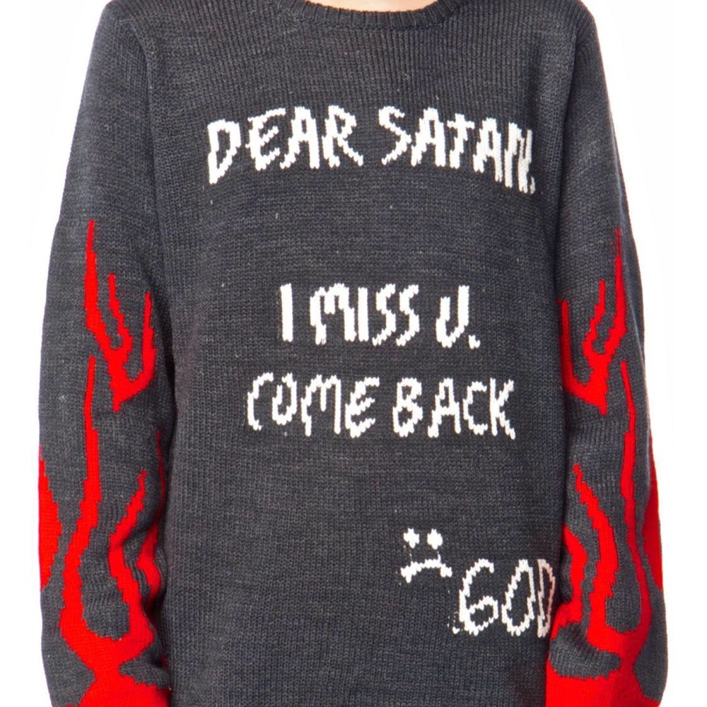 Dear Satan Sweater 🔥