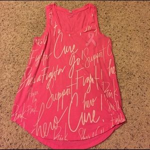 Fight for the cure tank top