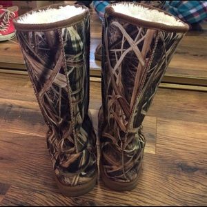 Mossy Oak Camo Boots by DAWGS