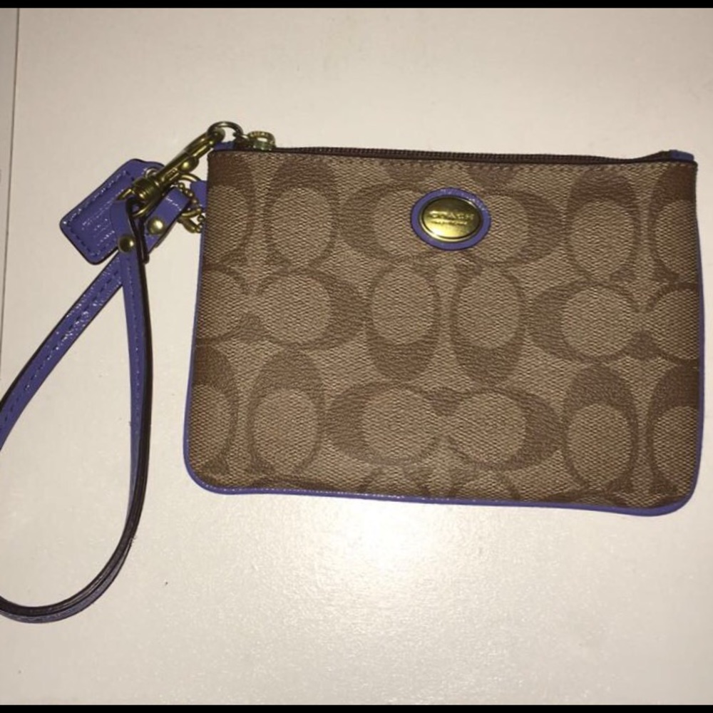 COACH wristlet
