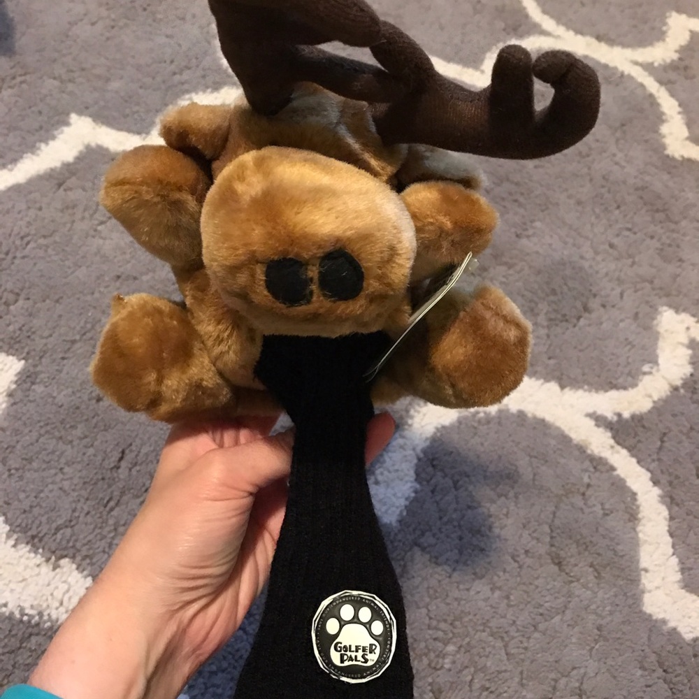 Putter cover for golf clubs. Moose! NWT 🏌