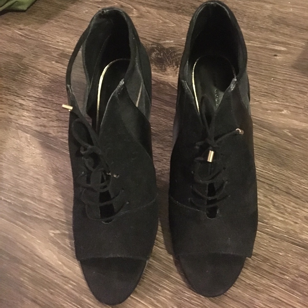Zara bootie like lace up heels