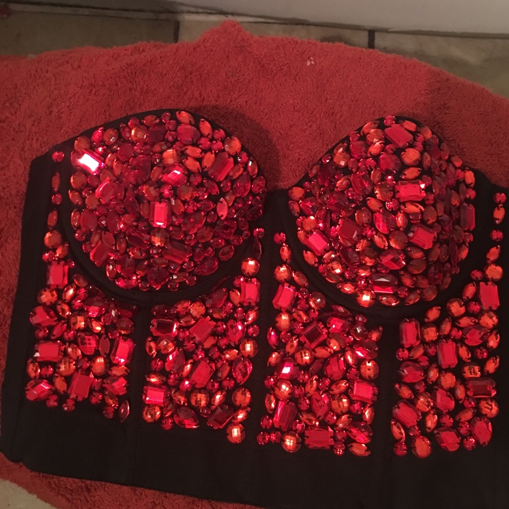 Low waist Bustier