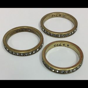 Chloe+Isabel Pave ring sz 8