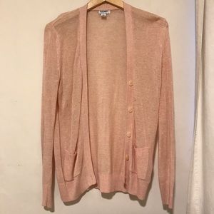 Lightweight Pink Cardigan