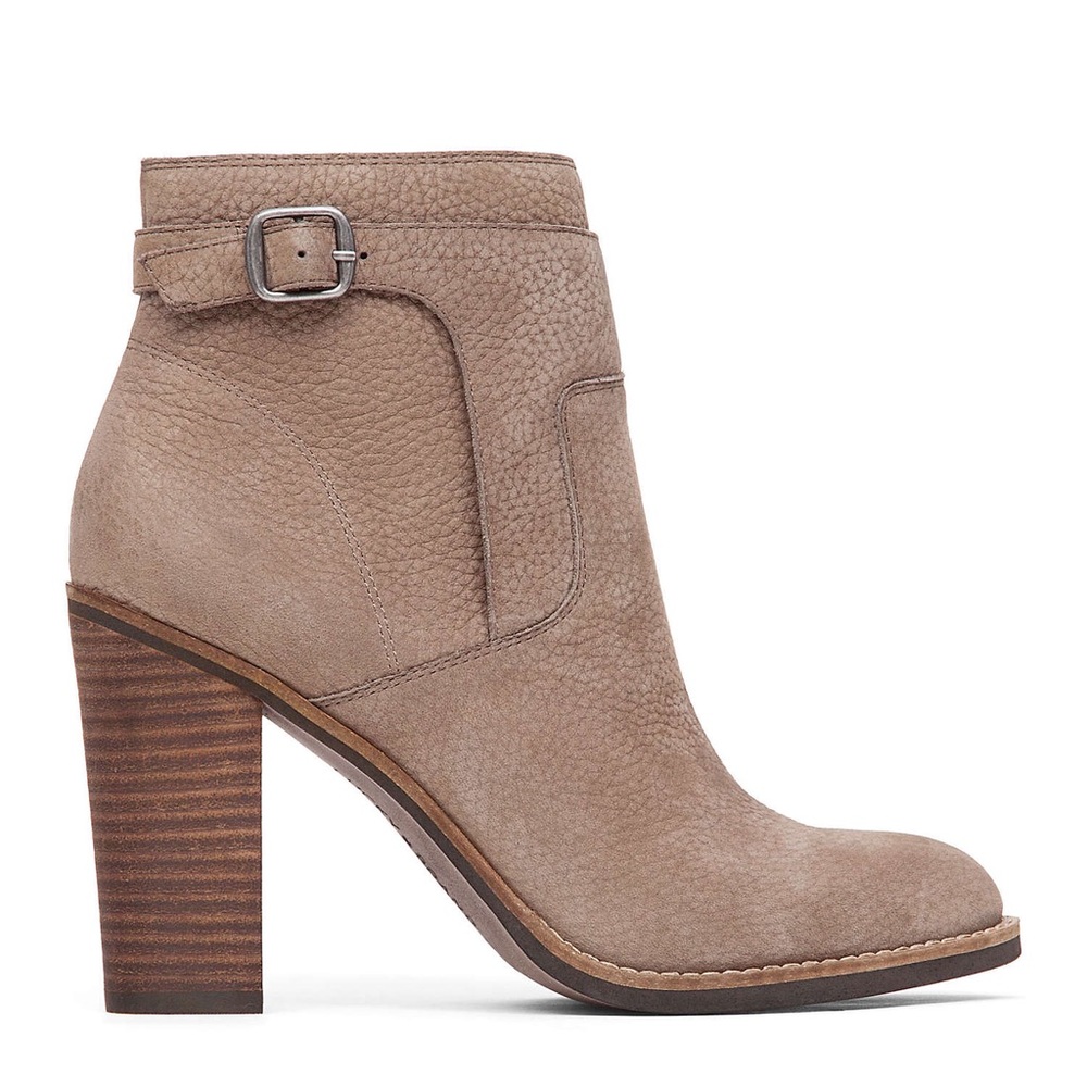 Tan (brindle) lucky brand booties