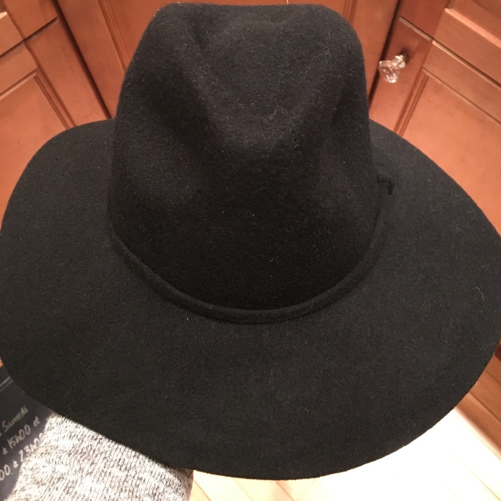 Jcrew black hat 🎩 NWT
