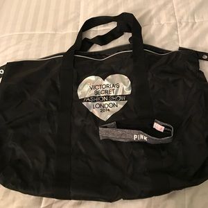 Victoria Sceret Tote bag and workout head band