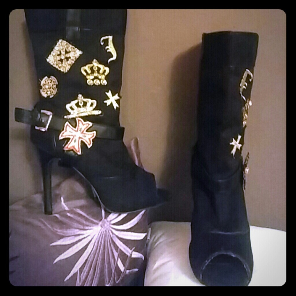 KREW stiletto boots by DollHouse