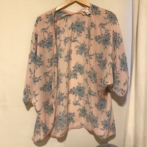 Pastel Floral Kimono
