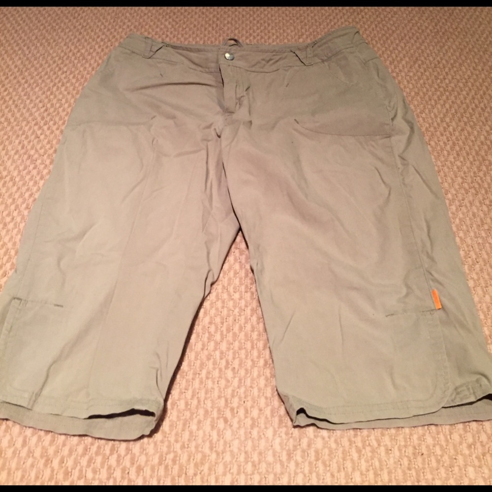 Tan Lucy Brand Bermuda