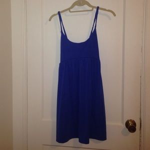 Blue beach dress