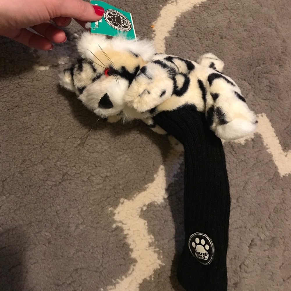 Putter golf club cover. Snow leopard. NWT. 🏌